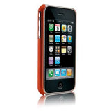Case- Mate - iPhone 3G Barely There  - Orange (Rubber)