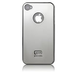 Case-Mate - iPhone 4/iPhone 4s Barely There - Metallic Silver